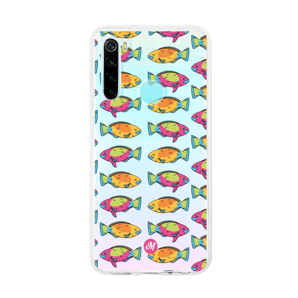 Cases para Xiaomi redmi note 8 Pez loro - Mandala Cases