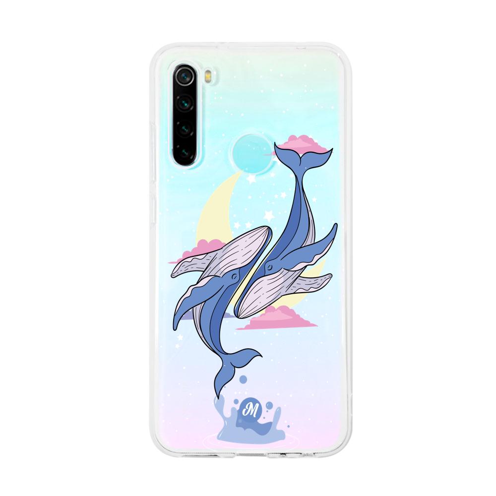 Cases para Xiaomi redmi note 8 Amor de ballenas - Mandala Cases