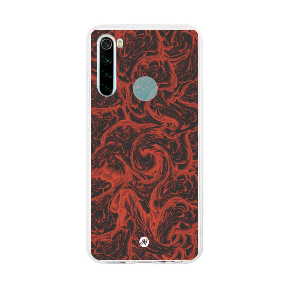 Cases para Xiaomi redmi note 8 RED ROSES - Mandala Cases