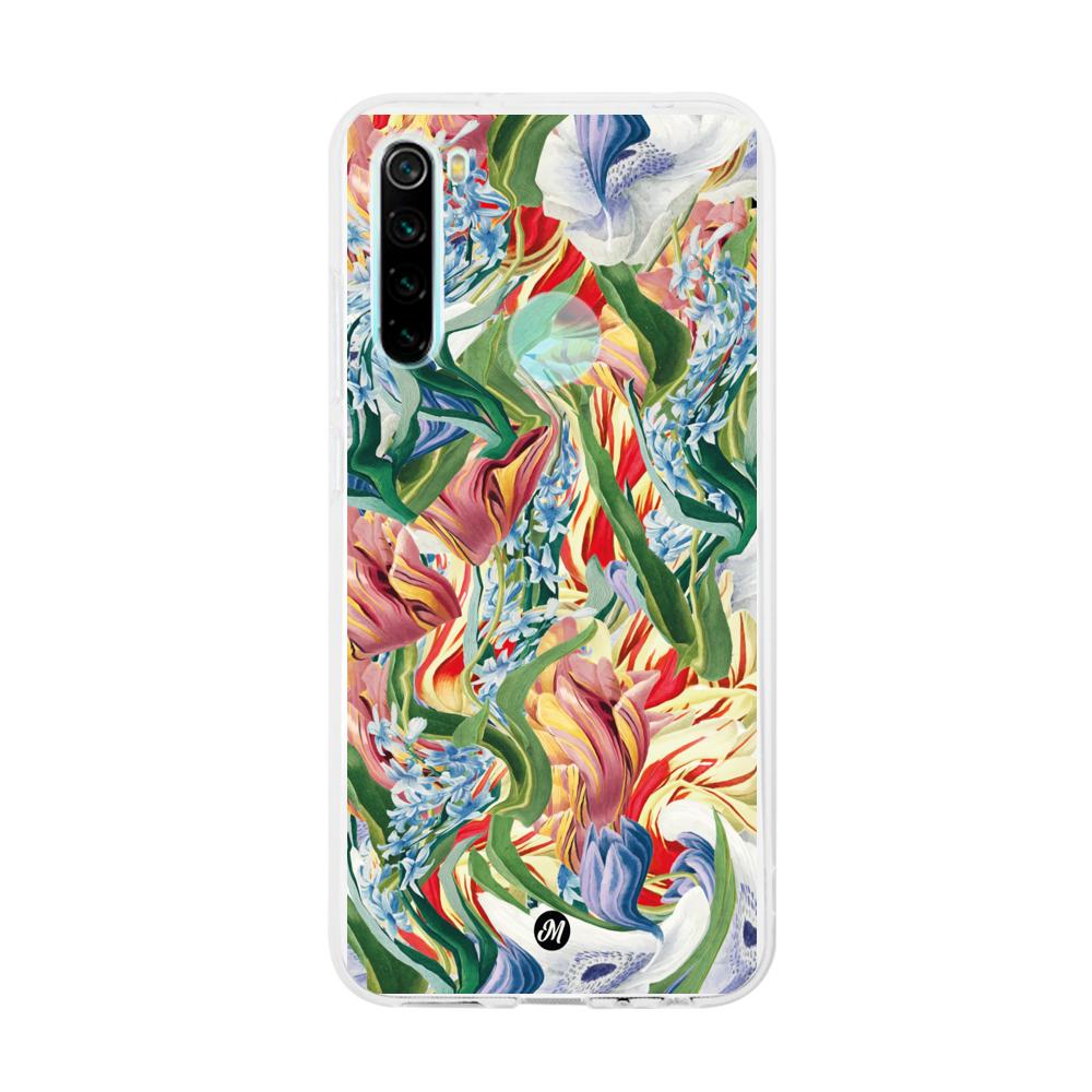 Cases para Xiaomi redmi note 8 FLOWERS MIX - Mandala Cases