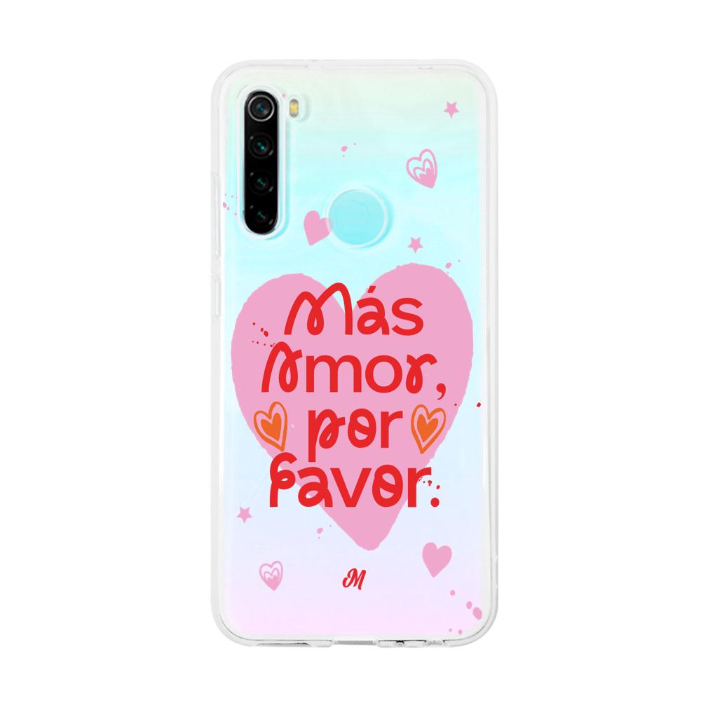 Cases para Xiaomi redmi note 8 MÁS AMOR POR FAVOR - Mandala Cases