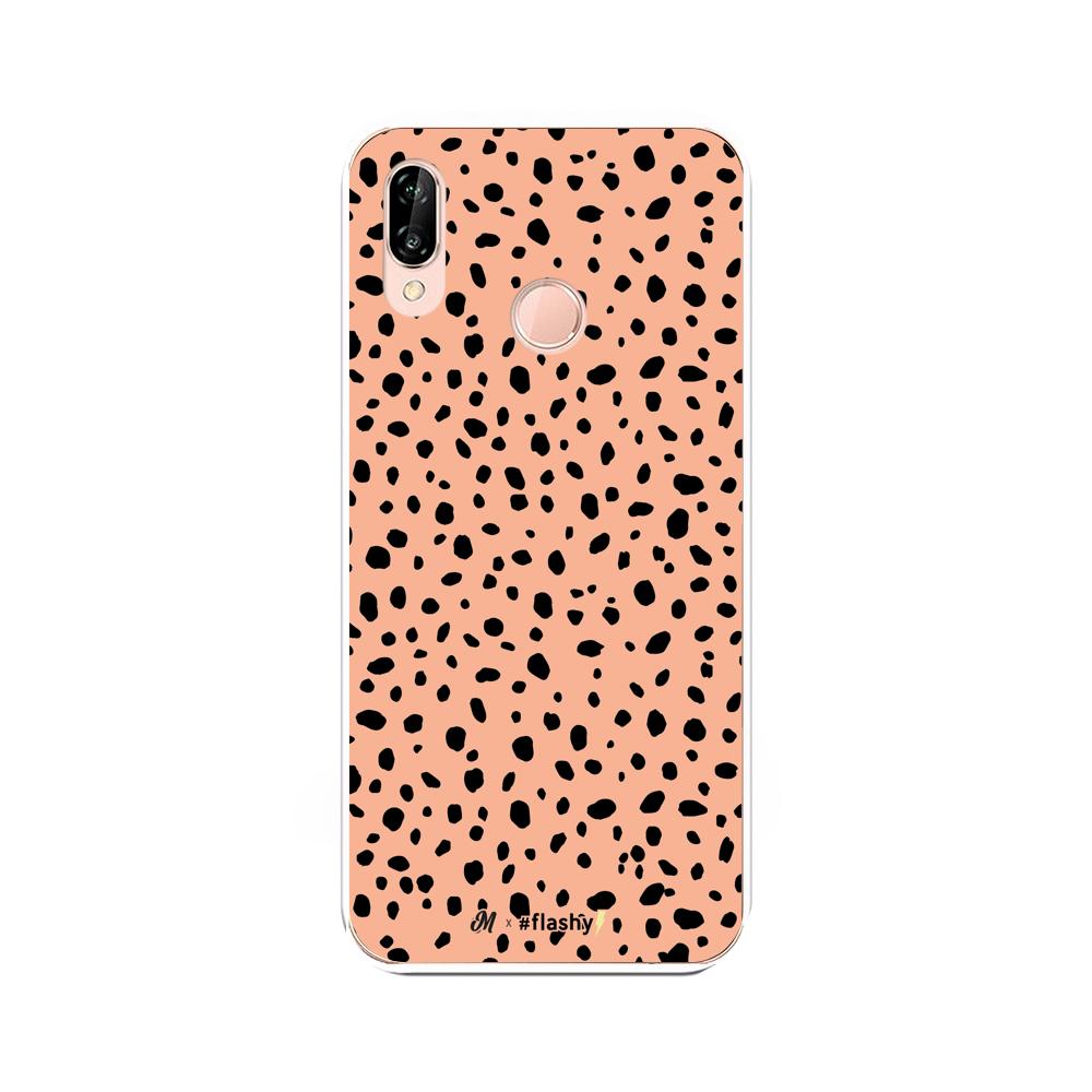 Case para Huawei P20 Lite ANIMAL PRINT LEOPARDO ROSADO - Mandala Cases