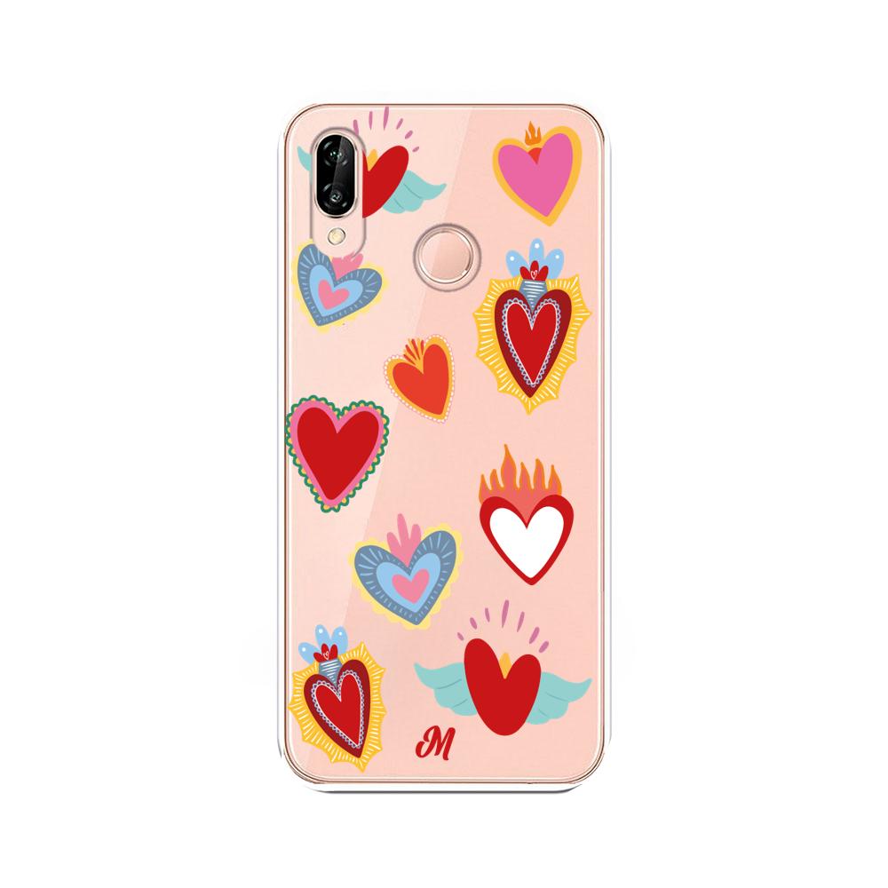 Case para Huawei P20 Lite Corazón de Guadalupe - Mandala Cases