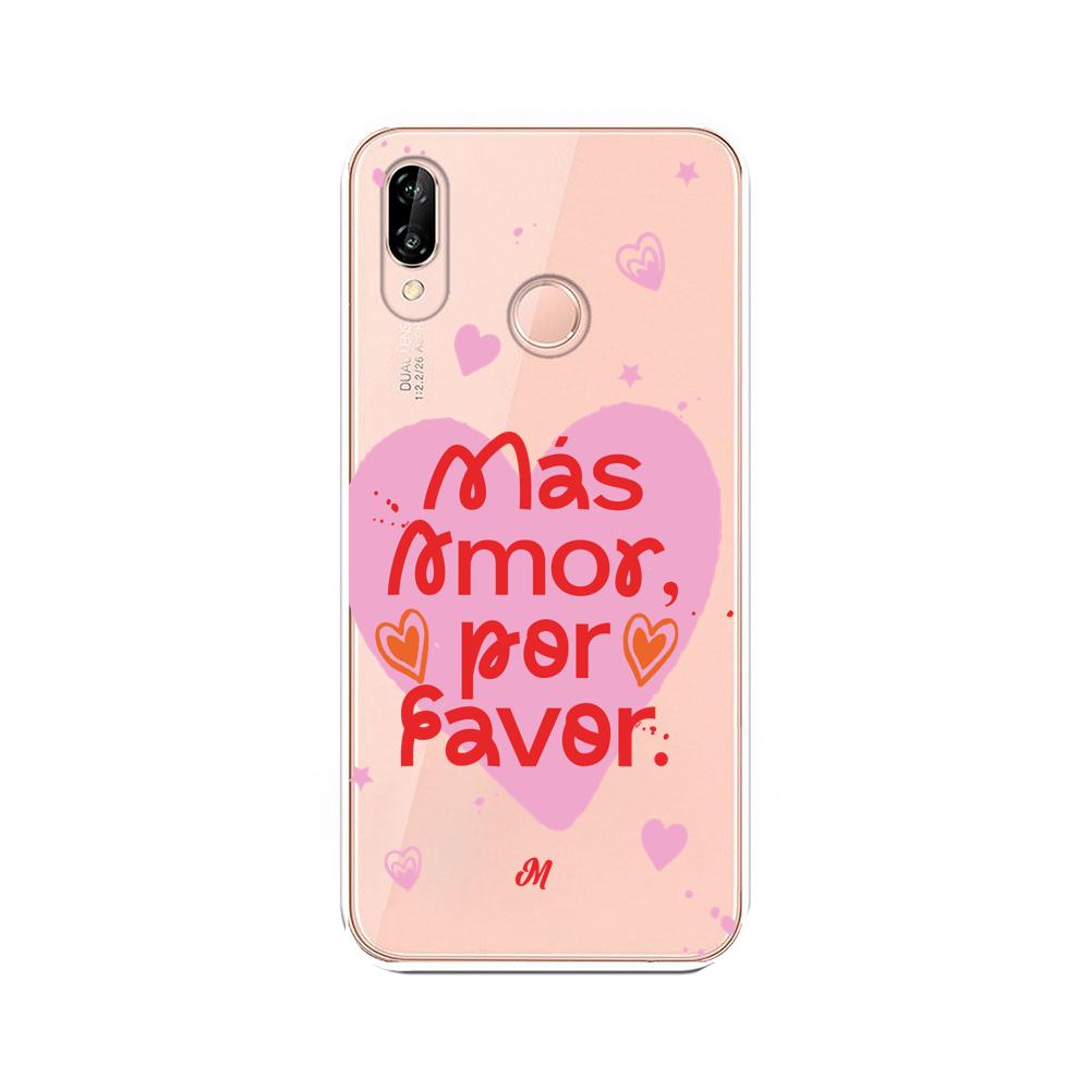 Cases para Huawei P20 Lite MÁS AMOR POR FAVOR - Mandala Cases