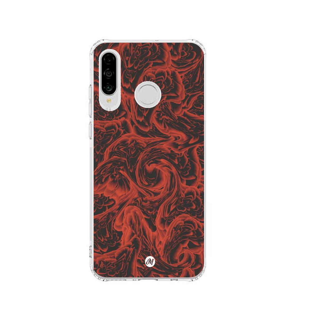 Cases para Huawei P30 lite RED ROSES - Mandala Cases