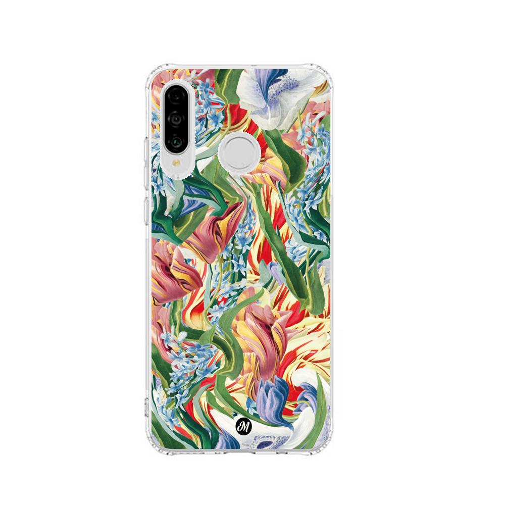 Cases para Huawei P30 lite FLOWERS MIX - Mandala Cases