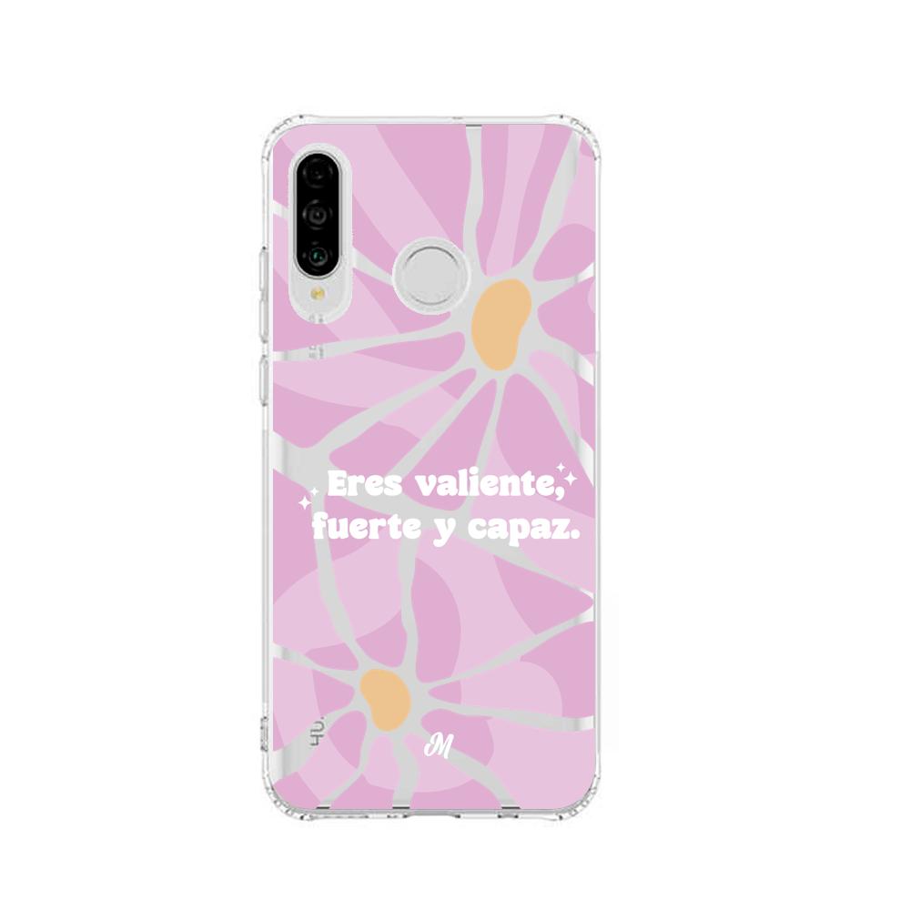 Cases para Huawei P30 lite FUERTE Y CAPAZ - Mandala Cases