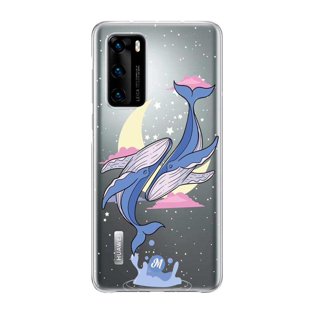 Cases para Huawei P40 Amor de ballenas - Mandala Cases