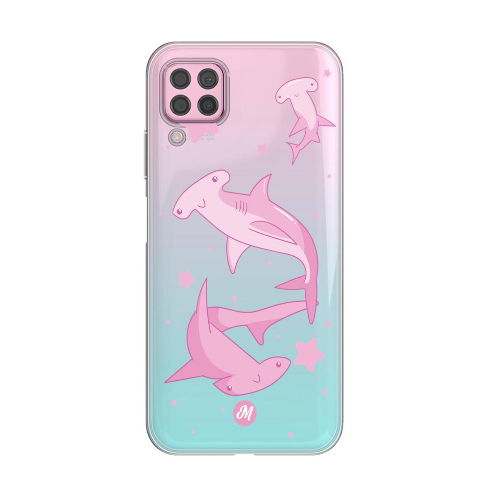 Cases para Huawei P40 lite Tiburon martillo rosa - Mandala Cases