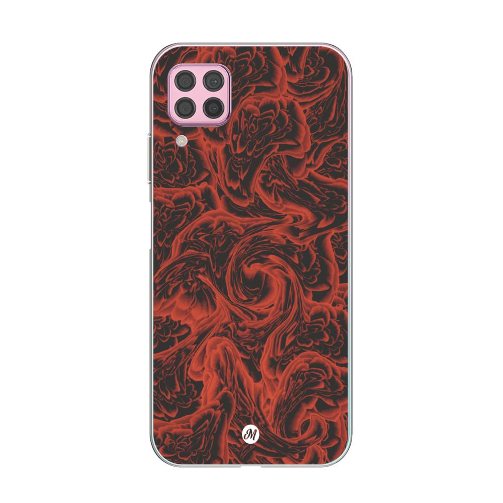 Cases para Huawei P40 lite RED ROSES - Mandala Cases