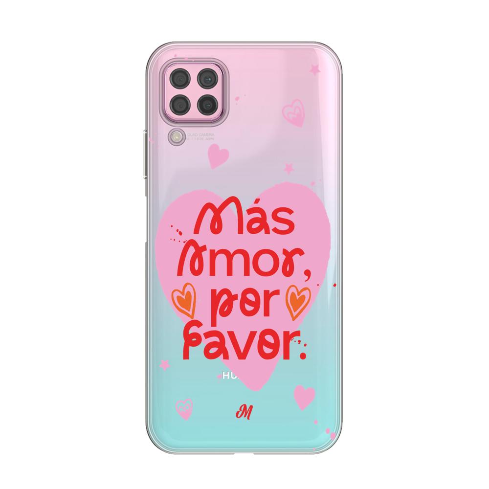 Cases para Huawei P40 lite MÁS AMOR POR FAVOR - Mandala Cases