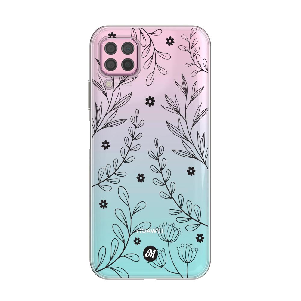 Cases para Huawei P40 lite ENTRE HOJAS - Mandala Cases