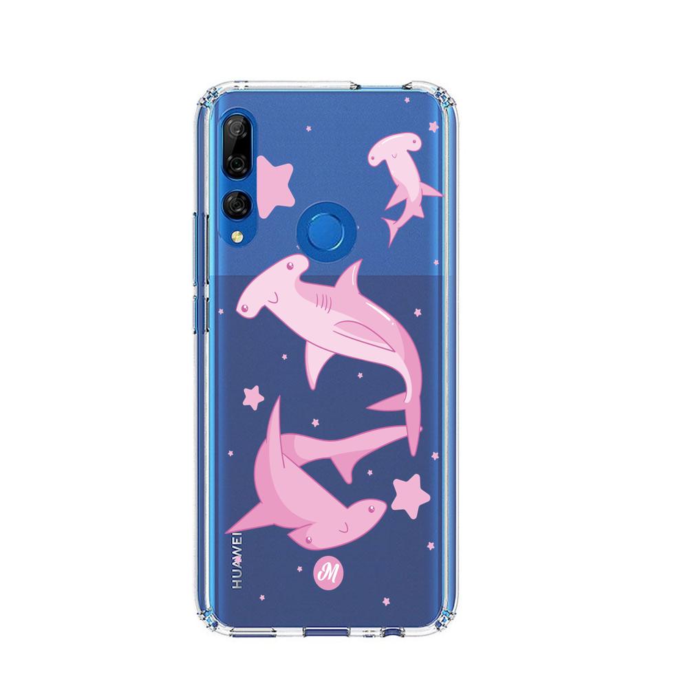 Cases para Huawei Y9 2019 Tiburon martillo rosa - Mandala Cases