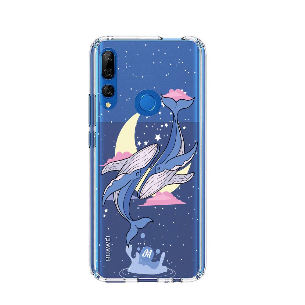 Cases para Huawei Y9 prime 2019 Amor de ballenas - Mandala Cases