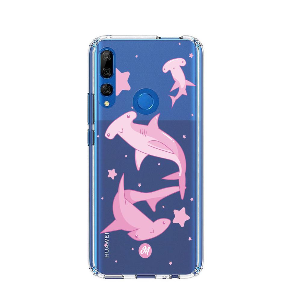 Cases para Huawei Y9 prime 2019 Tiburon martillo rosa - Mandala Cases