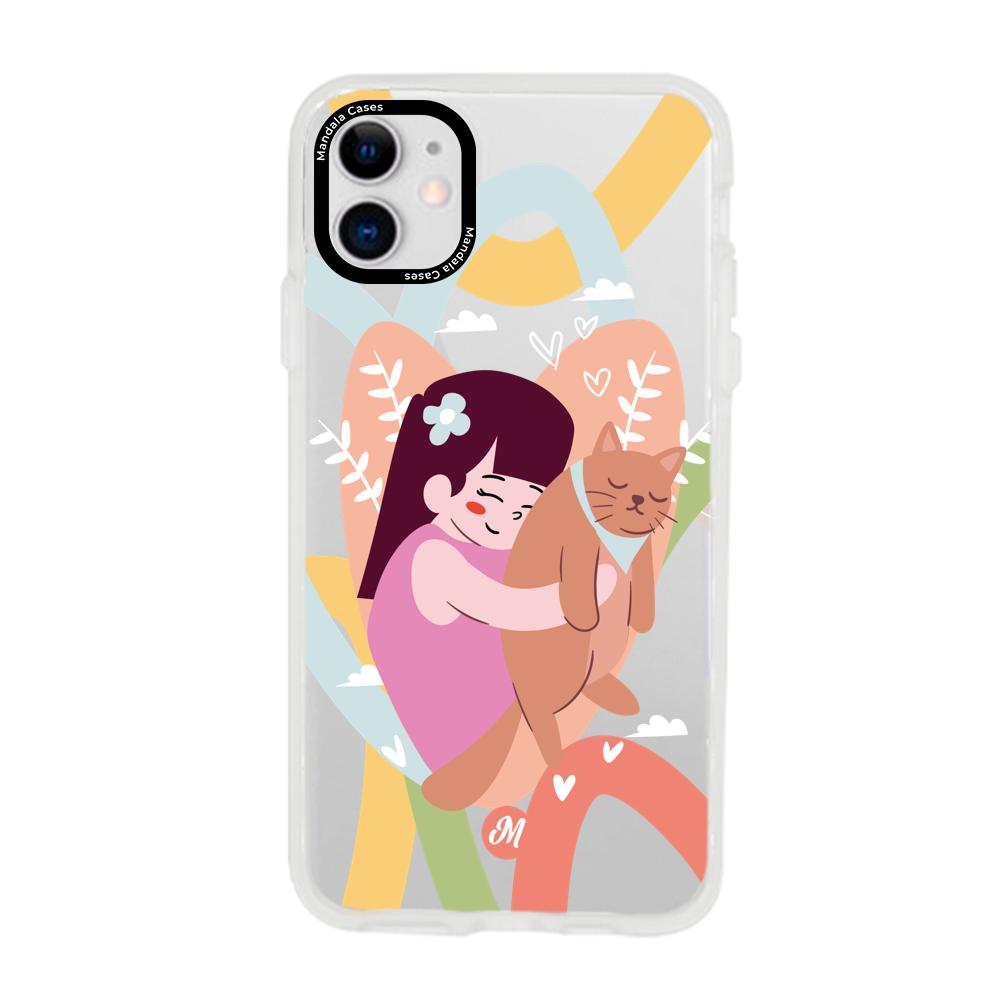 Cases para iphone 11 Ronroneos de Amor - Mandala Cases