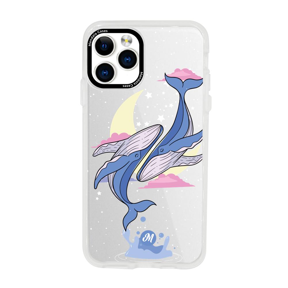 Cases para iphone 11 pro max Amor de ballenas - Mandala Cases