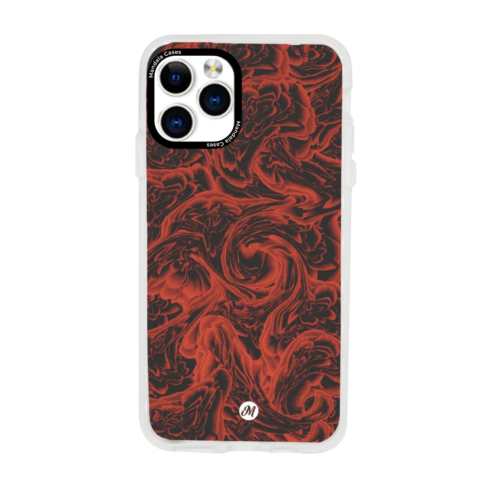 Cases para iphone 11 pro max RED ROSES - Mandala Cases