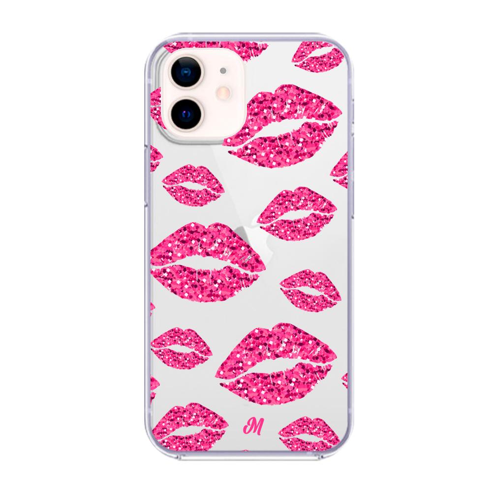 Funda Glitter kiss iphone