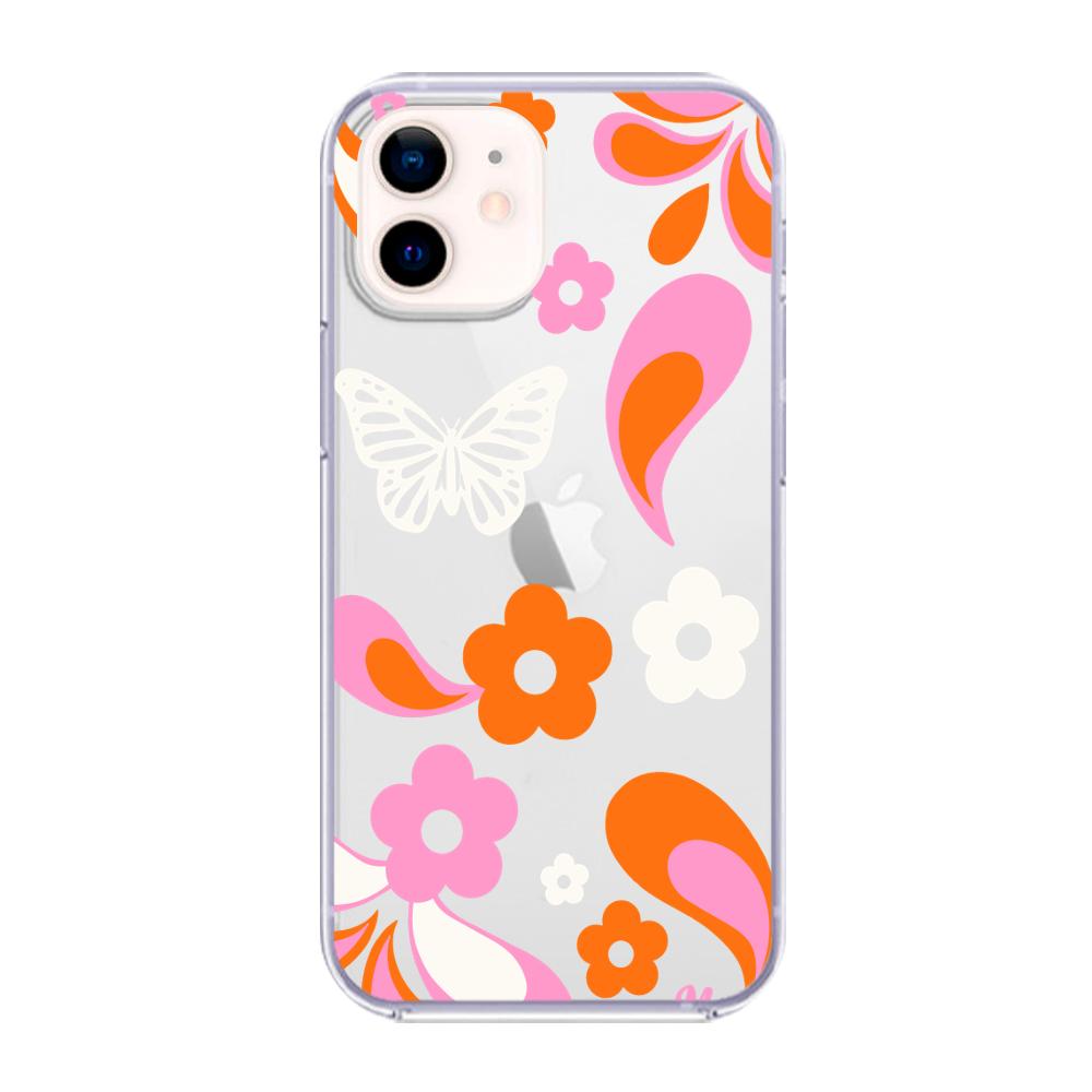 Funda Flores rojas aesthetic iphone