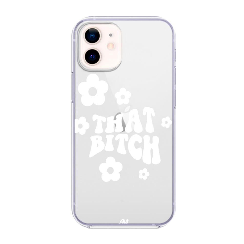 Funda That bitch blanco iphone