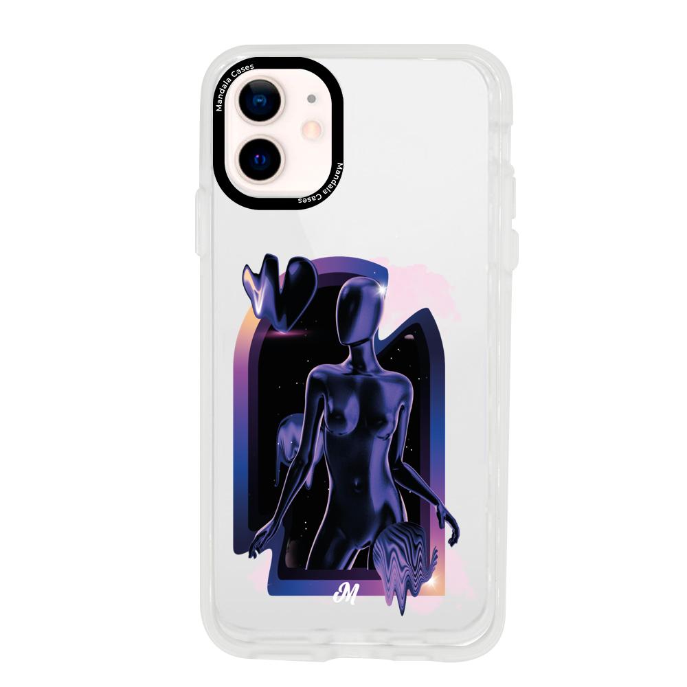 Cases para iphone 12 Mini Amor cósmico - Mandala Cases