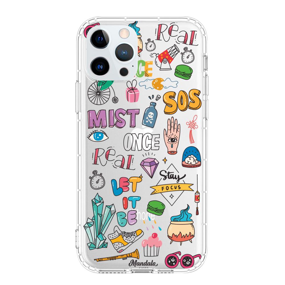 Funda Mist Stickers iphone