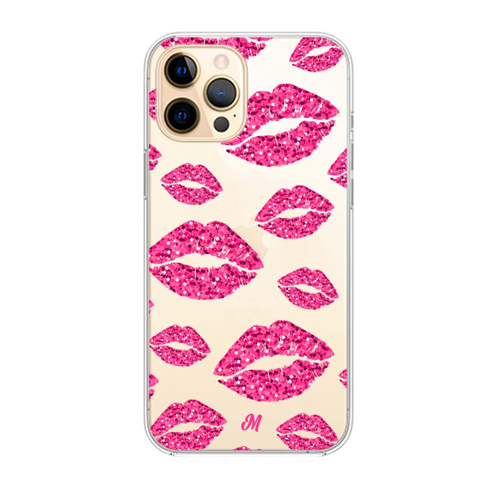 Funda Glitter kiss iphone