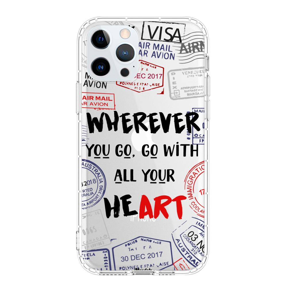 Funda Go With Your Heart iphone