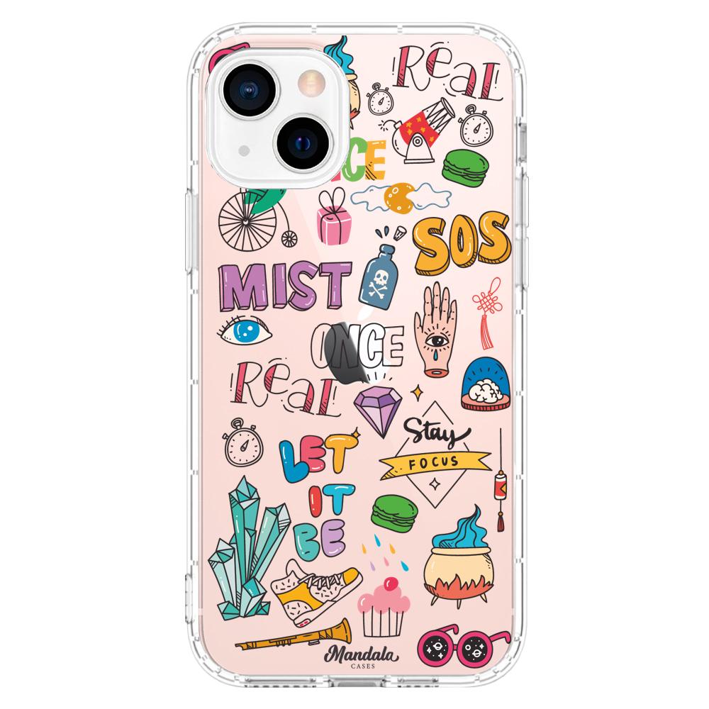 Funda Mist Stickers iphone