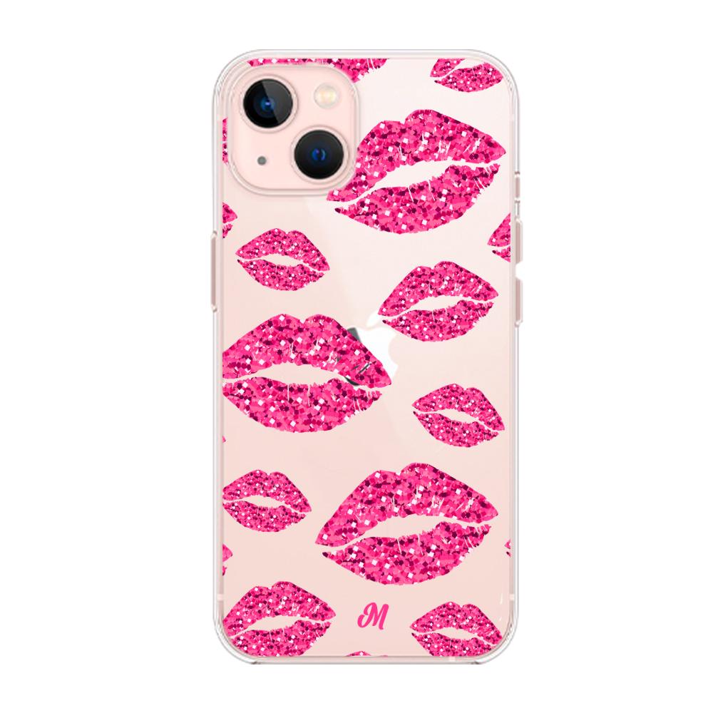 Funda Glitter kiss iphone