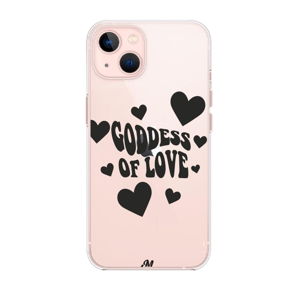 Funda Goddess of love negro iphone