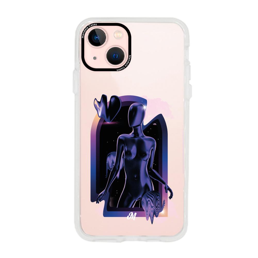 Cases para iphone 13 Mini Amor cósmico - Mandala Cases