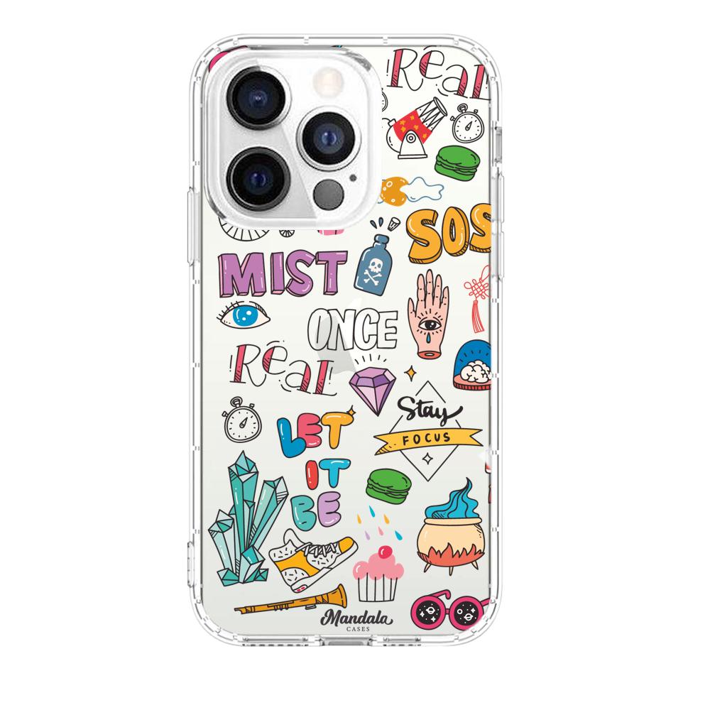 Funda Mist Stickers iphone