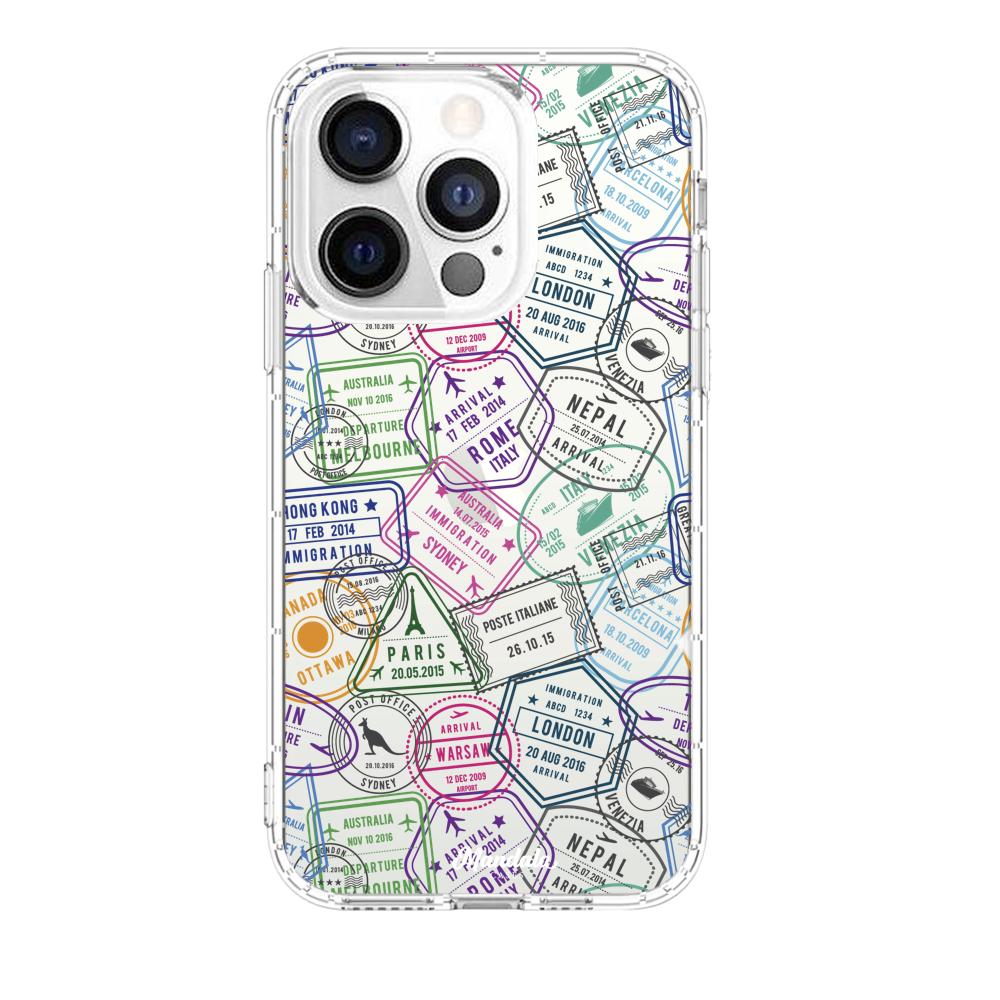 Funda Sellos de Pasaporte iphone