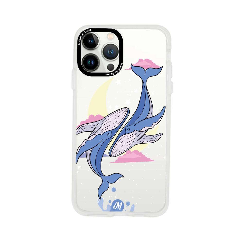Cases para iphone 13 pro max Amor de ballenas - Mandala Cases