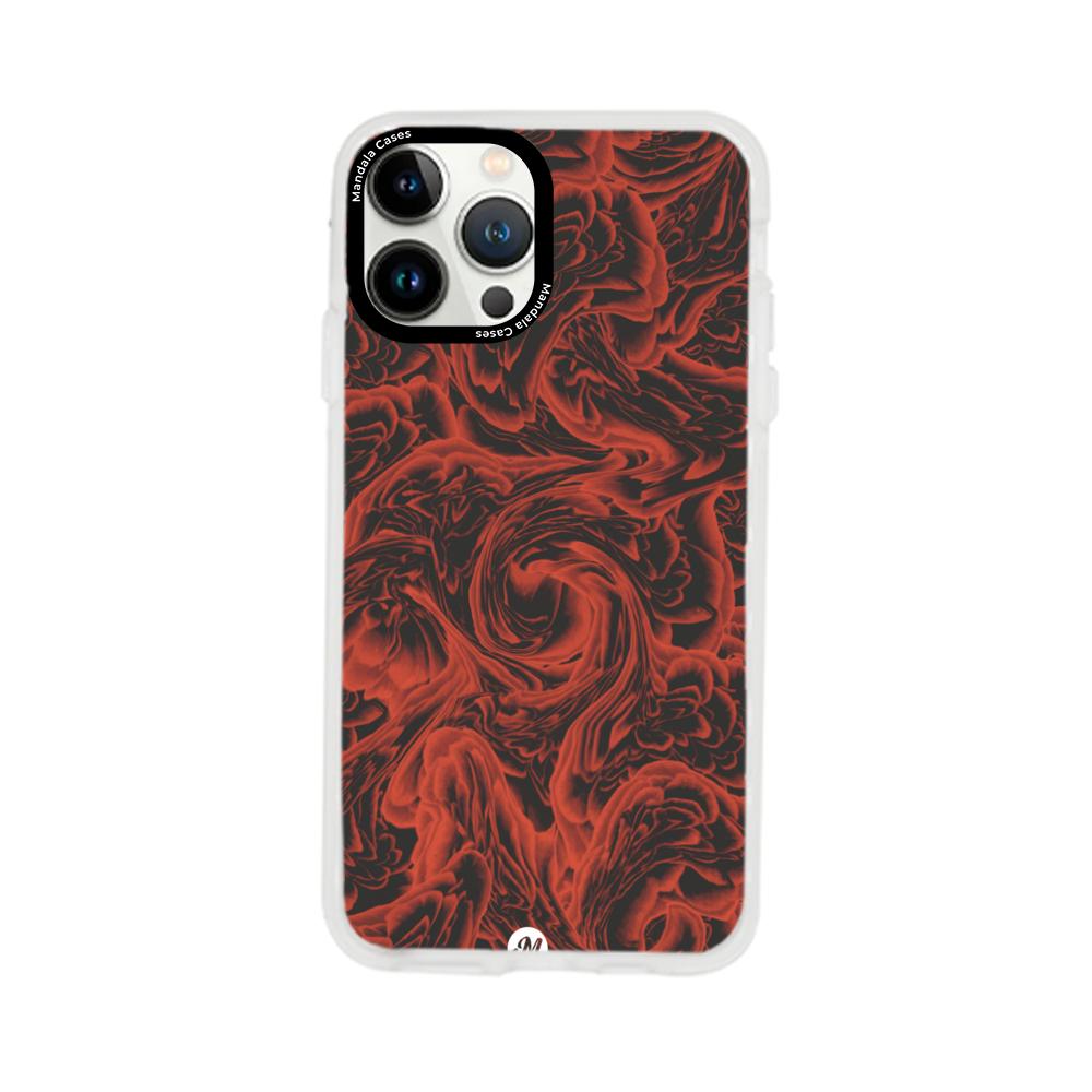 Cases para iphone 13 pro max RED ROSES - Mandala Cases