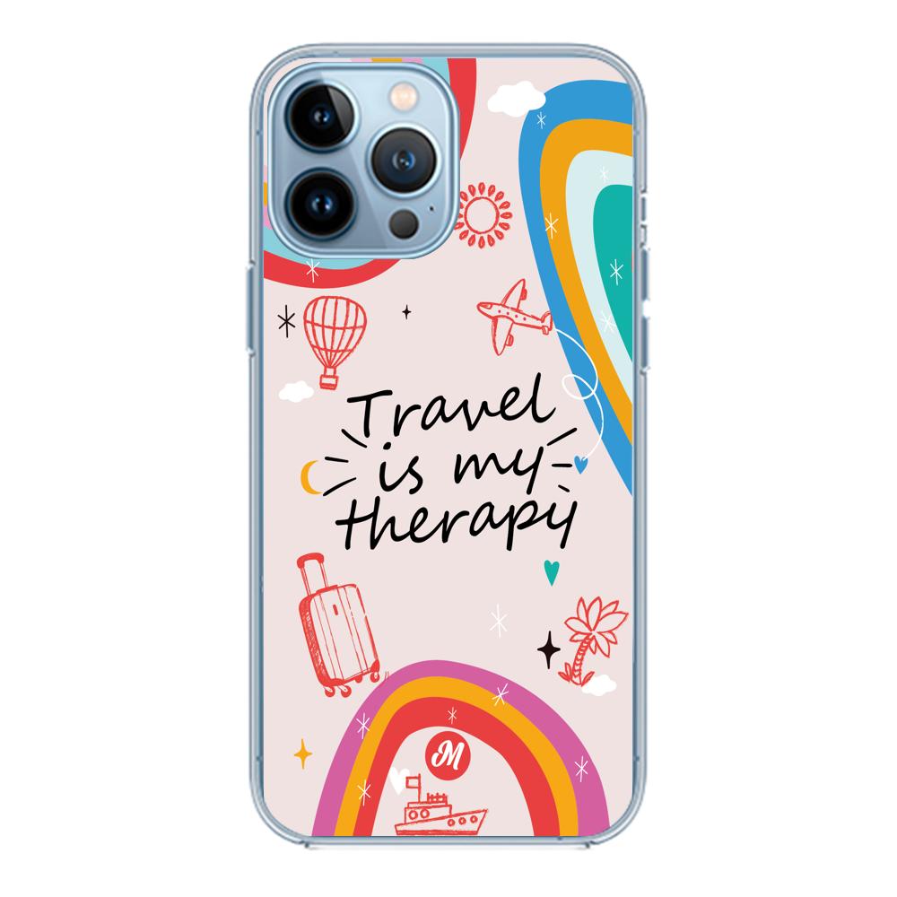 Funda TRAVEL IS MY THERAPY PROMO