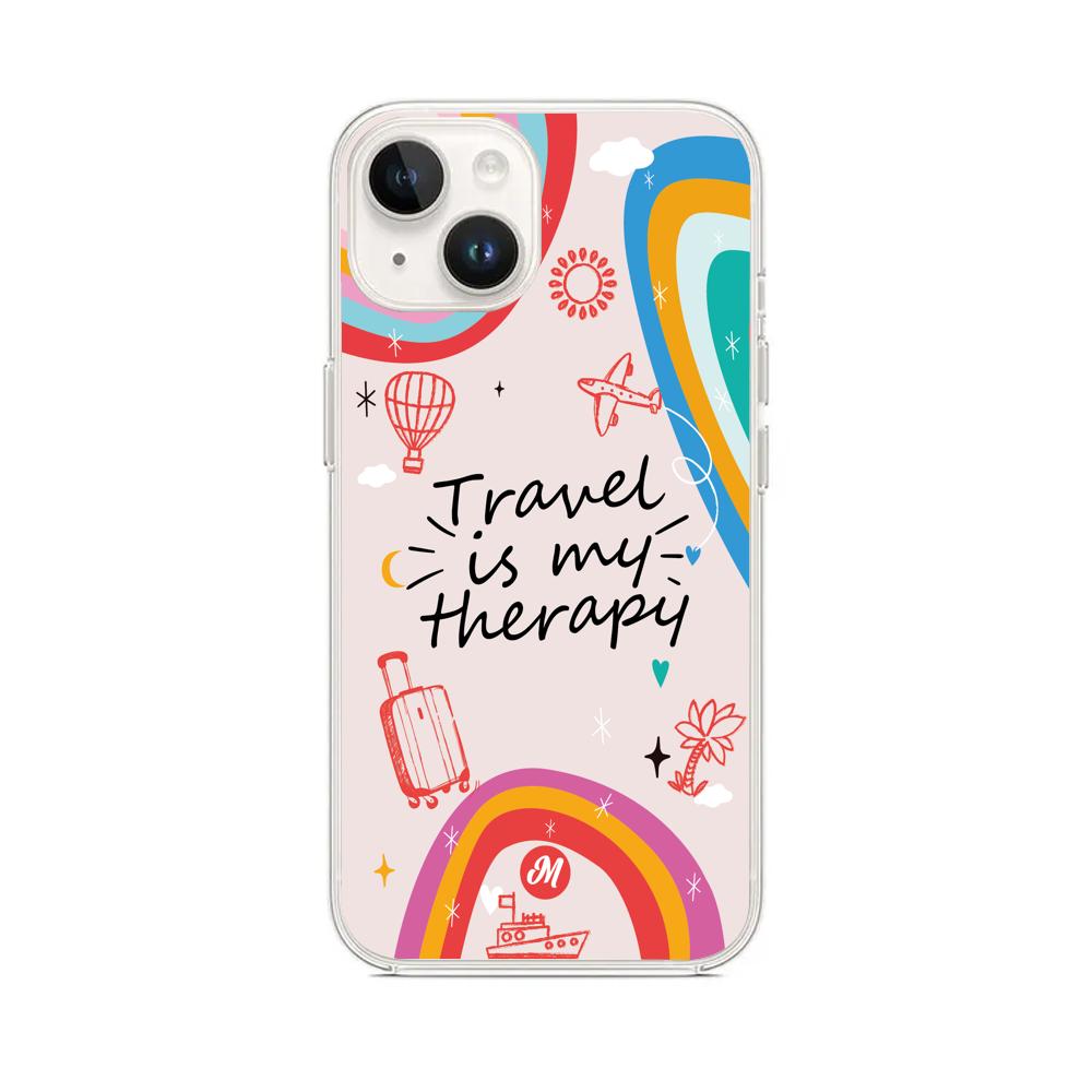 Funda TRAVEL IS MY THERAPY PROMO