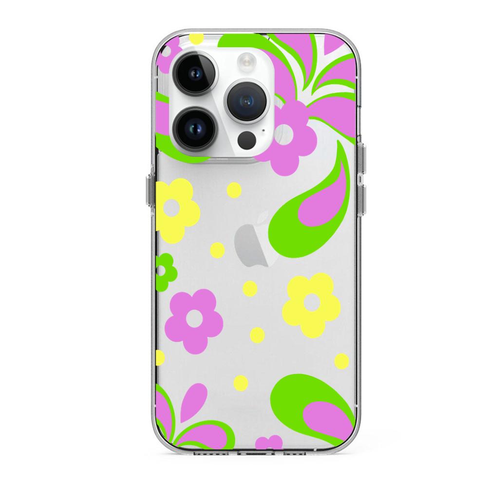 Funda Flores moradas aesthetic iphone