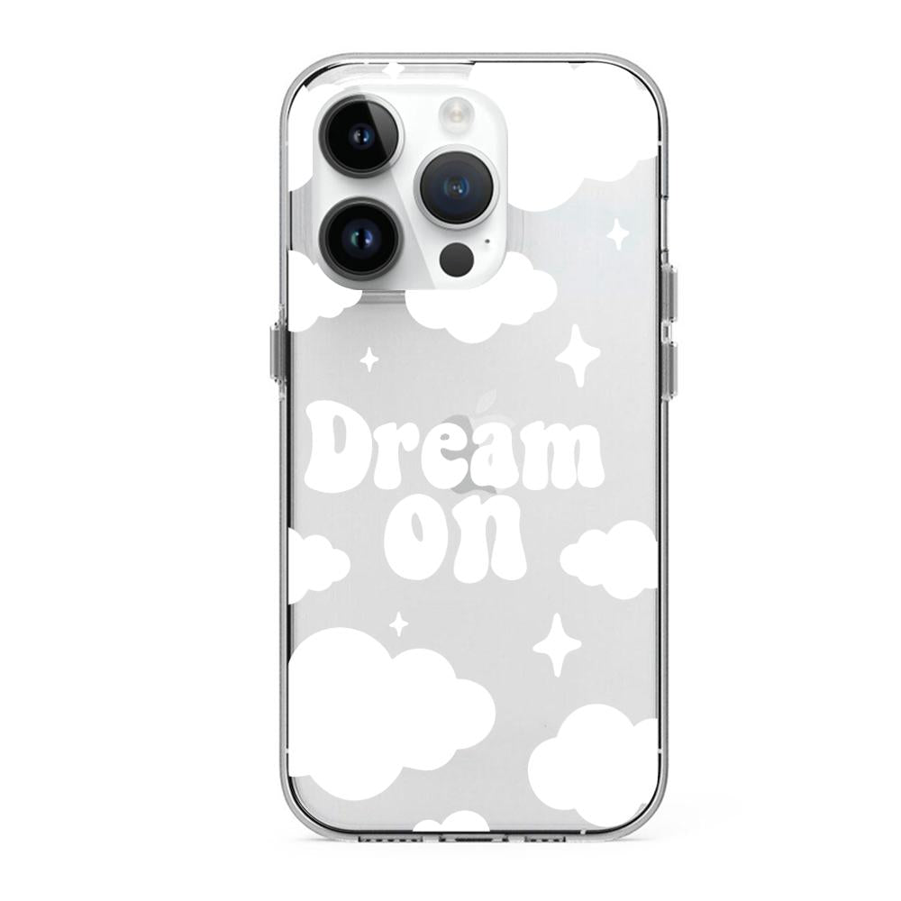 Funda Dream on blanco iphone