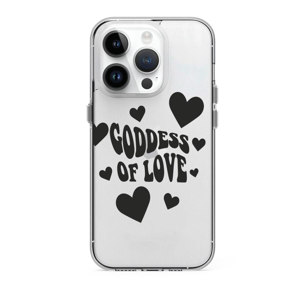 Funda Goddess of love negro iphone