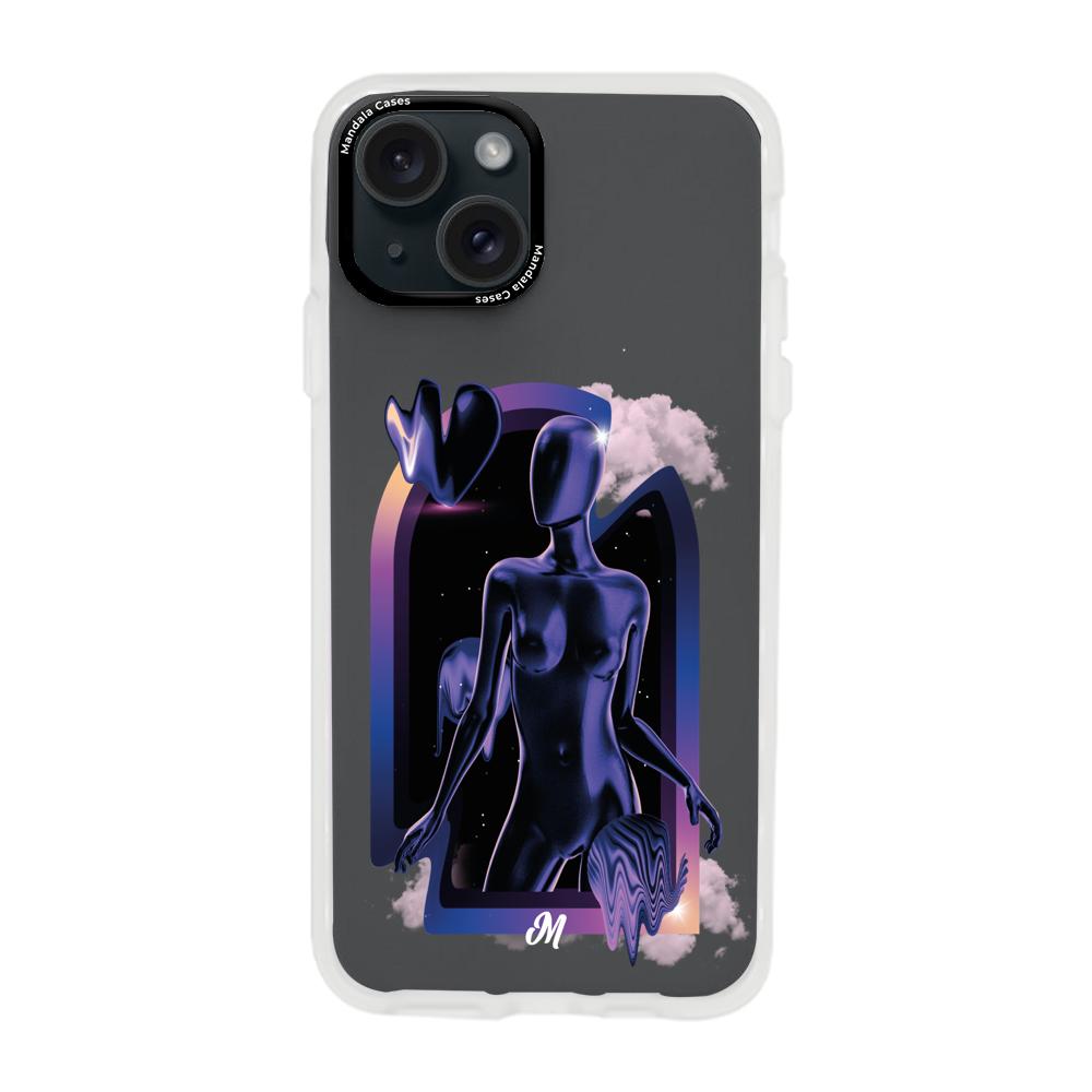 Cases para iphone 15 plus  Amor cósmico - Mandala Cases