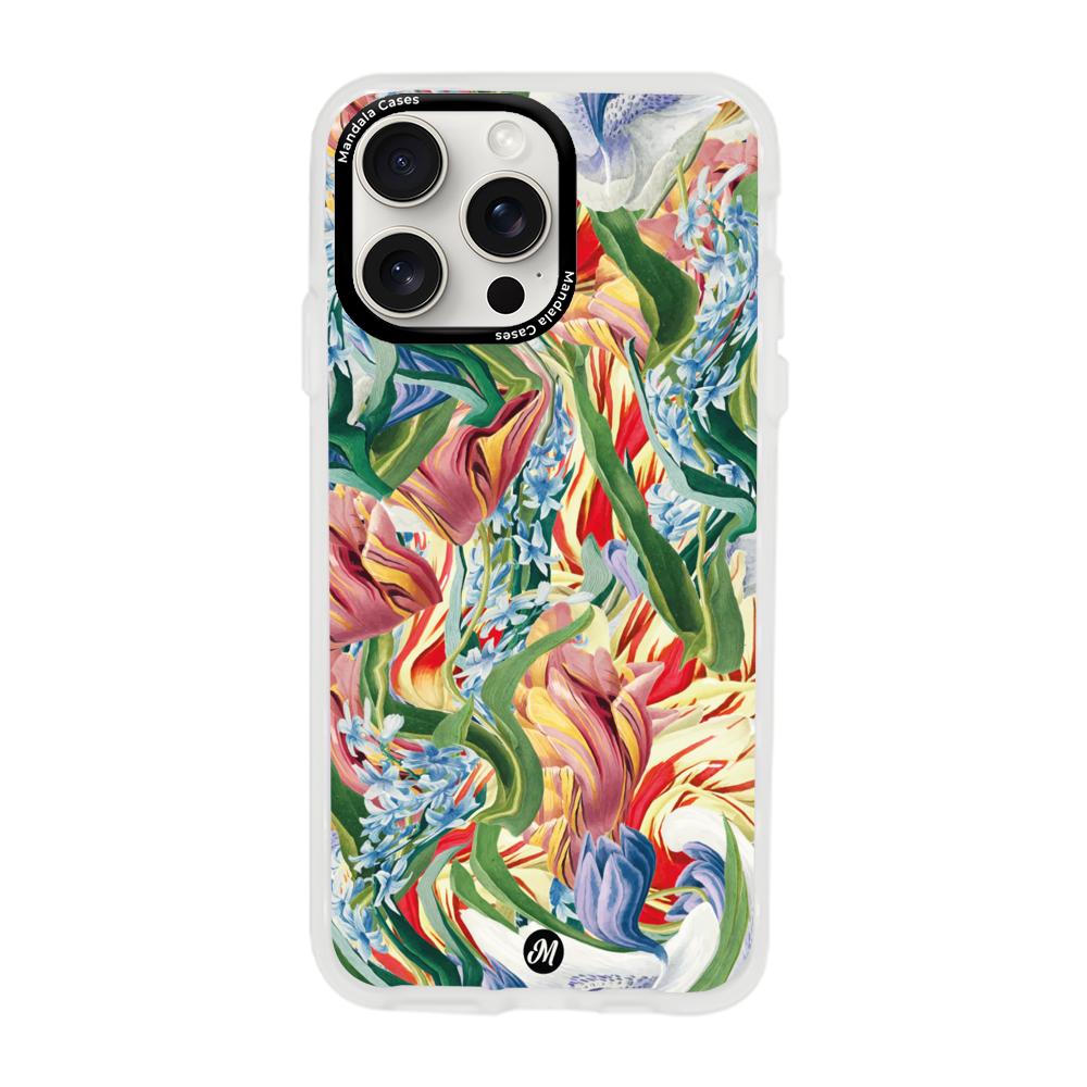 Cases para iphone 15 pro max FLOWERS MIX - Mandala Cases