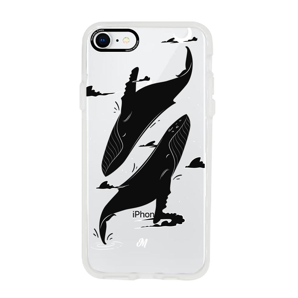 Cases para iphone 6 / 6s Canto de ballena azul - Mandala Cases