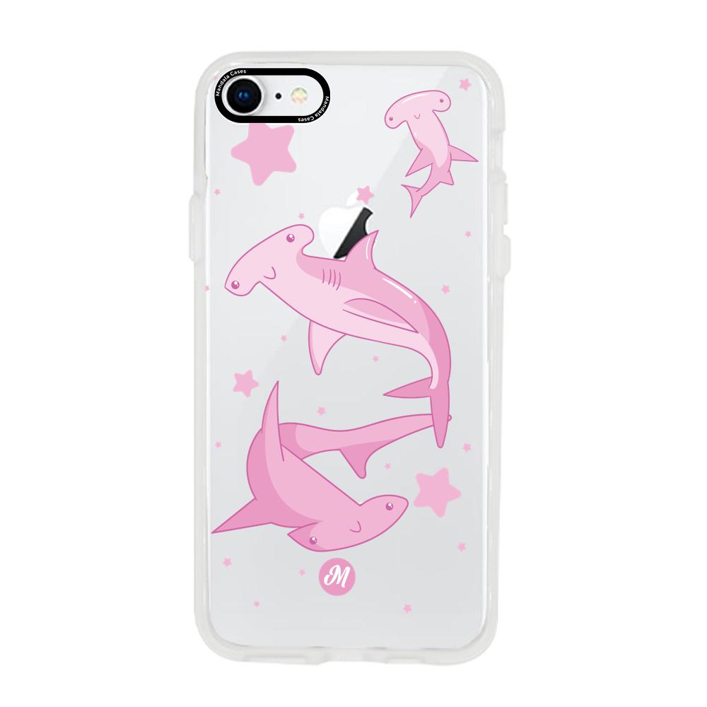 Cases para iphone 6 / 6s Tiburon martillo rosa - Mandala Cases