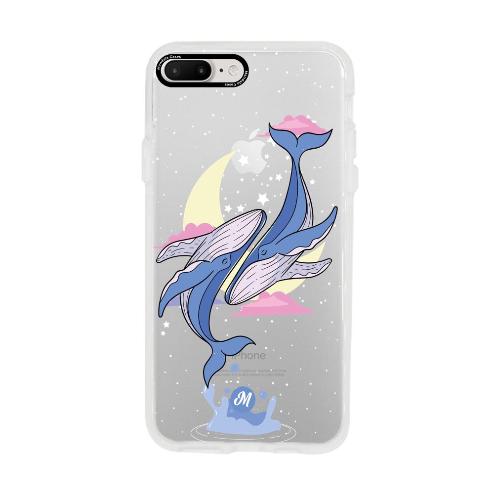 Cases para iphone 6 plus Amor de ballenas - Mandala Cases