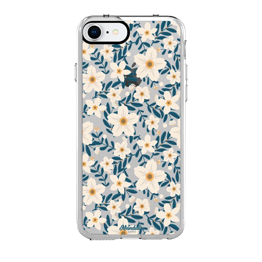 Funda Flores Blancas iphone