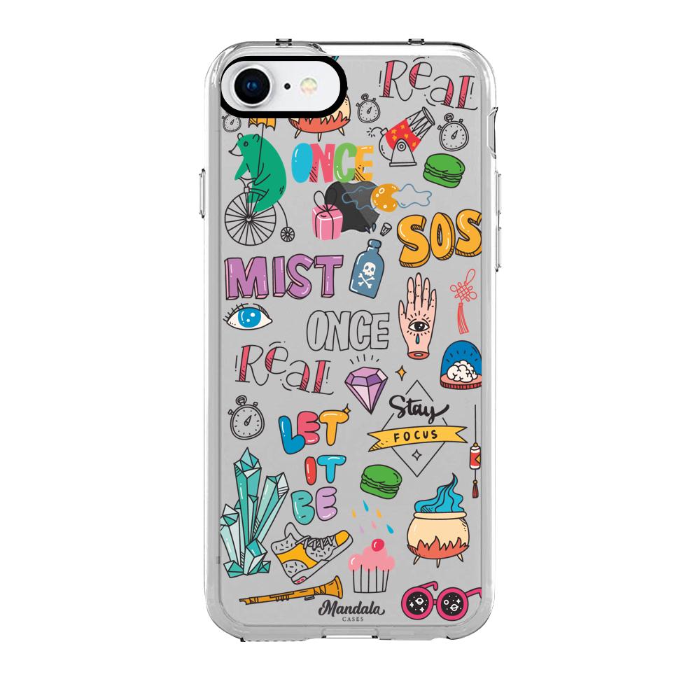 Funda Mist Stickers iphone