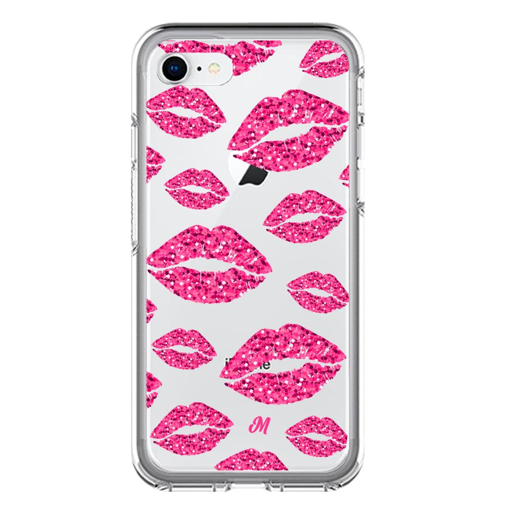 Funda Glitter kiss iphone